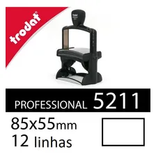 Carimbo Para Farmácias, Mod. 5211, 8,5x5,5cm, Profis. Trodat Cor Do Exterior Preto Cor Da Tinta Preta Foto mini 4