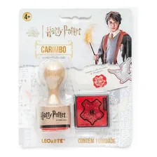 Carimbo Selo Carta Hogwarts Harry Potter Exterior Vermelho Foto mini 1