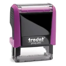 Carimbo Trodat 4911 Personalizado - Diversas Cores Foto mini  2