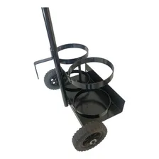 Carinho Para Conjunto Oxi-acetileno Com Suporte P/ Mangueira Foto mini 2