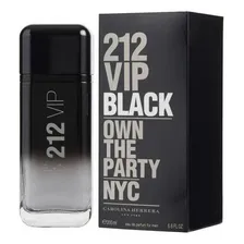 Carolina Herrera 212 Vip Black Eau De Parfum Masculino 200ml Foto  mini 1