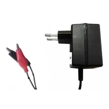 Carregador 12v 800mah Garra Jacare Foto mini 1