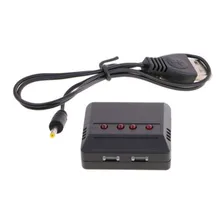 Carregador + 2x Bateria Lipo 3.7v 1s 530mah 30c Mini Drone Voltagem De Entrada 5v Foto mini 4