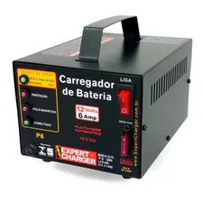 Carregador Bateria 12 Volts 6a - Inteligente Flutuador Foto mini 1
