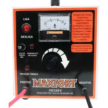 Carregador Bateria Automotivo 50a/12v Aux. Partida Maxfort Foto mini 1