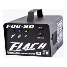 Carregador Baterias 12v 6ah S/display Flach F06-sd Foto  mini 1