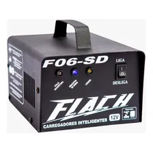 Carregador Baterias 12v 6ah S/display Flach F06-sd Foto mini  2