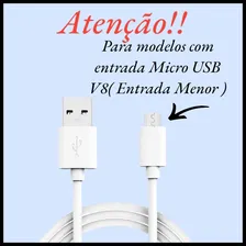 Carregador + Cabo Para LG Q6 K22 K40 K8 K9 K10 K11 K12 V10 Cor Branco Foto mini 2