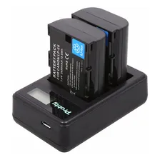 Carregador Canon 5d 7d 7d2 6d 60d 70d 80d Lpe6 Duplo Usb F Foto mini  2