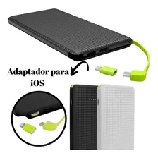 Carregador Celular Power Bank Pineng 10000mah Pn 951 Preto Foto mini 3