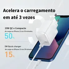 Carregador CompatÃvel Com Apple Carregador turbo Carregamento rapido Carregador Fast Fonte Usb-c 20w Turbo CompatÃvel 8 X Xr 11 12 12 Pro 13 13 Pro 13 Pro Max 14 14 Pro 14 Pro Max daggerpillar Foto mini 2