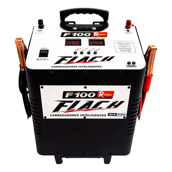 Carregador De Bateria F100 Rnew 40a 12/24v Flach Bivolt Foto 1