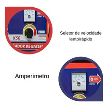Carregador De Baterias 12v 150a E Auxiliar De Partida 70a/h Foto mini 2