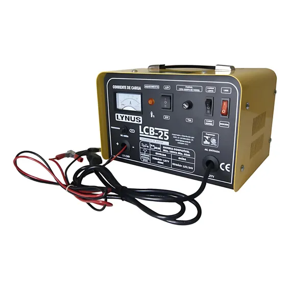 Carregador De Baterias 150a 12/24v Lcb-25 Lynus Foto 1