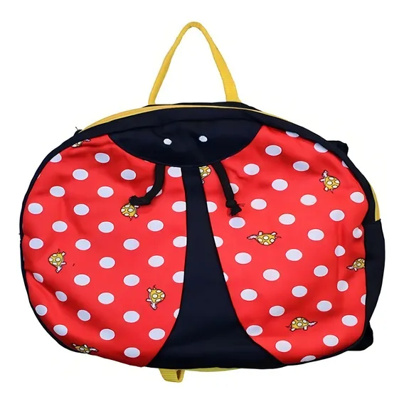 Carregador De BebĂȘ Canguru Bolsa Joaninha Passeio Do Bebe Cor Vermelho Foto 1