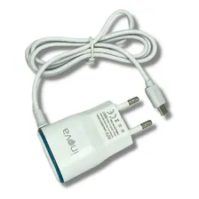 Carregador De Celular Tablet Com Cabo E Entrada Usb 1m V8 Foto mini 1