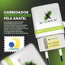 Carregador De Celular Ultra Rápido Usb Turbo 2.8a Xcell V8 Foto mini 2