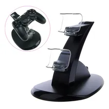 Carregador de controle duplo Ps4 Carregador de joystick Controlador Ps4 Carregador Arcashopping para Ps4 Joystick Ps4 Game Organizer Acess贸rio Ps4 Suporte duplo Ps4 Foto mini 4