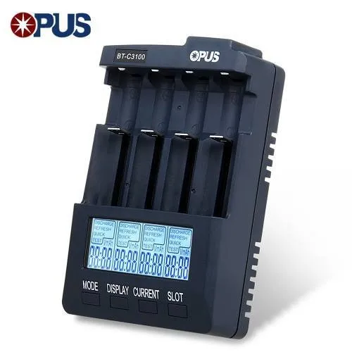 Carregador de pilhas Opus BT-C3100 Foto 1
