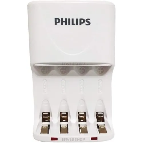 Carregador De Pilhas Recarregável Philips Foto 1