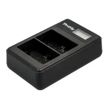 Carregador Duplo Dual Canon Lpe8 Lp-e8 Lcd T3i T4i T5i X4 X5 Foto mini 3