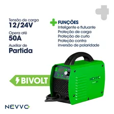 Carregador E Auxiliar De Partida Nevvo Smart300 50amp Foto mini  2