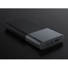 Carregador Externo Powerbank Geonav 14000mah COMPATÍVEL com iPhone Android Cor Preto C/ Cinza Foto mini 2