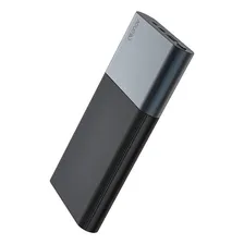 Carregador Externo Powerbank Geonav 14000mah COMPATÍVEL com iPhone Android Cor Preto C/ Cinza Foto mini 1