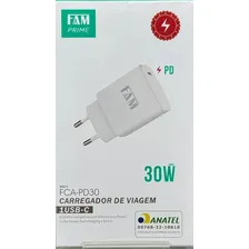 Carregador Fam 30w Cor Branco Foto mini 1