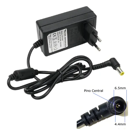 Carregador Fonte Monitor LG 12v 3a Modelo W1943c W1643 E1950 Foto 1