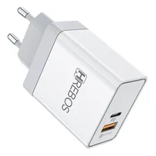 Carregador Fonte Para Celular Usb Tipo C + USB 20w turbo para iPhone Samsung Xiaomi Foto mini 3