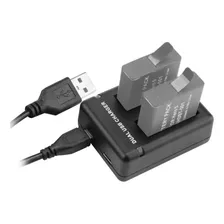 Carregador Gopro Hero5 Hero6 Hero7 Duplo Micro Usb E Tipo C Foto mini 3