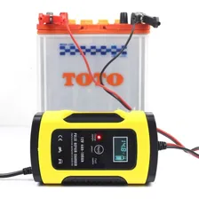 Carregador Inteligente Bateria 4-6ah Tela Lcd Auto Moto 12v Foto mini 4