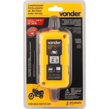 Carregador Inteligente Bateria Bivolt P/ Moto Cib003 Vonder Foto mini 4