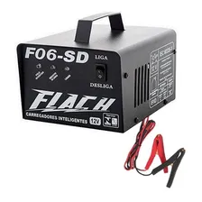 Carregador Inteligente De Bateria 6a 1-12v Bivolt Flach Foto  mini 1