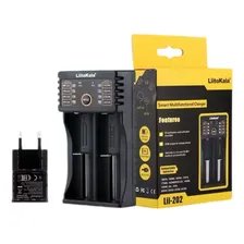 Carregador Inteligente Liitokala Lii-202 U1 110/220v Foto mini 1