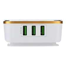 Carregador Kaidi Com 6 Saidas 7a Usb Carga Rapida Cabo Foto mini 2