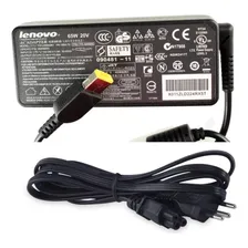 Carregador Lenovo T440 T450 T460 T470 Plug Retang Usb Voltagem De Entrada Fonte Notebook Lenovo Usb Modelo ADLX65NLC3A Foto mini 1
