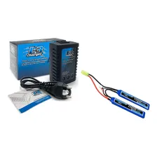 Carregador Lipo Balanceador + Bateria 1100mah 7.4v Lipo Voltagem De Entrada 100v-240v Foto  mini 1