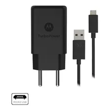 Carregador Motorola Turbo Power 18w Micro-USB Cor Preto Foto mini 2