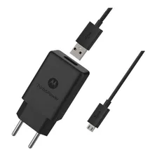 Carregador Motorola Turbo Power 18w Micro-USB Cor Preto Foto mini 1