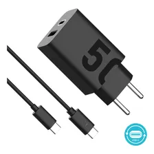Carregador Motorola Turbo Power 50w - Cabo Usb-c Preto Foto mini 2