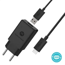 Carregador Motorola Turbopower 18w Usb-c Tipo-c Motorola Foto mini 3