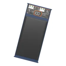 Carregador Móvel Portátil Transparente Power Bank 10000mah Cor Preto Foto  mini 1
