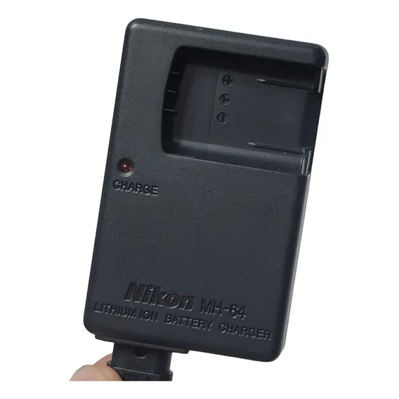 Carregador Nikon Mh-64 Para Bateria Nikon En-el11 Cor Preto Foto 1