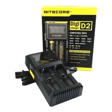 Carregador Nitecore Digital D-2 Para Bateria Foto mini 2