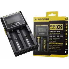 Carregador Nitecore Digital D-2 Para Bateria Foto mini 1