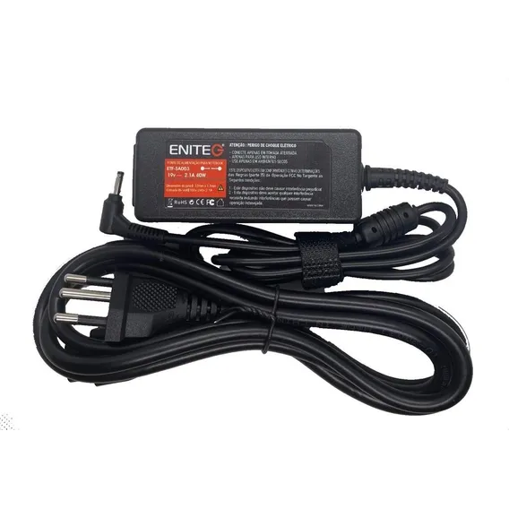 Carregador Notebook Samsung Np350xaa - 19v 2.1a 40w Foto 1