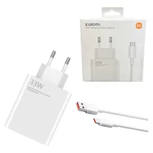 Carregador P/ Xiaomi 33w Turbo Qc 4.0 Poco X5 Pro Cor Branco Foto mini 2