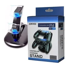 Carregador Para 2 Controles De Ps4 Dock Station Foto mini 1